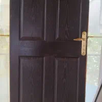 درب ورودی چوبی