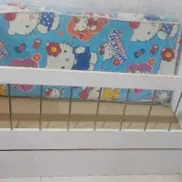 تخت گهواره ای نوزاد همراه تشک