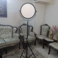فلش پرتابل و نور ال ای دی گرد و سه پایه ساچلر