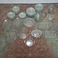 وسایل آشپزخانه سرویس شیشه میوه خوری ملامین پارچ