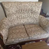 مبل سلطنتی|مبلمان خانگی و میز عسلی|کاشان, عربها|دیوار