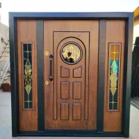 درب ضدسرقت لابی راش/اتاق/سرویس/پنجره UPVC