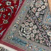 فرش کارکرده|فرش|لنجان, |دیوار