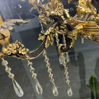 تنوع بالا لوستر شاه عباسی ضمانت رنگ شرکتی|لوستر و چراغ آویز|مشهد, خواجه ربیع|دیوار