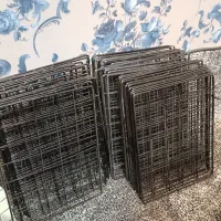 قفسه مشبک فلزی مشکی