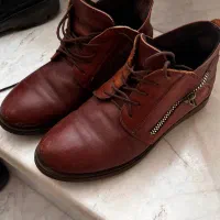 نیم بوت چرم اصل|کیف، کفش، کمربند|اراک, |دیوار