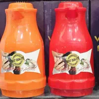 فلاکس شیشه ای فلاسک ۱ لیتری رنگی