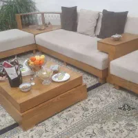 دو دست مبل با اسکلت سالم