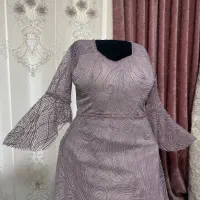 لباس مجلسی گیپور شاین و جواهردوزی شیک و نو|لباس|مشهد, شهرک مطهری|دیوار