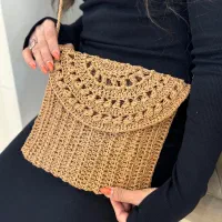 بافت کیف و کلاه رافیا