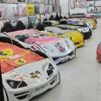 تخت‌خواب ماشینی کودک آماده‌ی تحویل فورری|تخت و سرویس خواب|تهران, هاشم‌آباد|دیوار