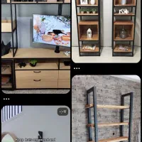 رگال و میز و صندلی فلزی blue iron|خدمات پیشه و مهارت|رباطکریم, شهرک صنعتی نصیرآباد|دیوار