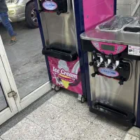 دستگاه بستنی قیفی خامه ای ایتالیایی و کره ای