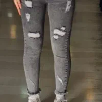 شلوار جین زخمی قد ۹۰