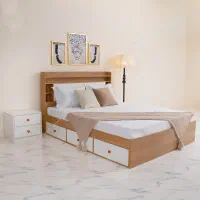 سرویس خواب تخت خواب مدل چستر کد۲۲ تمام ام دی اف|تخت و سرویس خواب|همدان, |دیوار