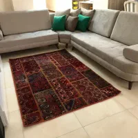 فرش دستبافت کلاژ|فرش|قرچک, میرزائی شمالی|دیوار