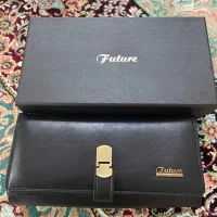کیف پول چرم و کیف دوشی طرح چرم