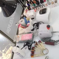 کلیه لوازم کاشت ناخن|آرایشگاه و سالن‌های زیبایی|مهاباد (آذربایجان غربی), |دیوار