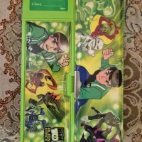 جامدادی فلزی کتابی مگنتی بن تن