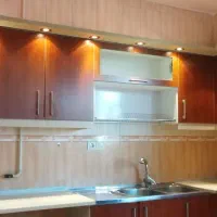 سه متر وهشتاد سانتیمتر کابینتmdfسالم با هود و سینک|آب‌چکان و نظم‌دهنده ظروف|کرمانشاه, |دیوار