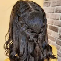 انواع بافت مو و استایل های مو مدل باز