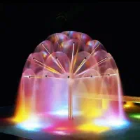 نور پردازی با چراغ های فول کالر