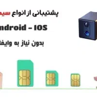 انواع دوربین مخفی سیم کارتی و وای، فای|دوربین مداربسته|بندرعباس, |دیوار