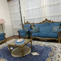 مبل هفت نفر با میز و جلو مبلی|مبلمان خانگی و میز عسلی|میبد, |دیوار