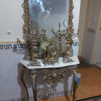 آینه وشعمدان آنتیک