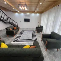 اجاره کلبه سویسی دو خوابه تراس وحیاط دار ماسال|اجارهٔ کوتاه‌مدت ویلا و باغ|رشت, منظریه|دیوار