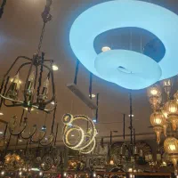 لوستر ابری وارداتی کنترل دار|لوستر و چراغ آویز|مشهد, توس (بلوار توس)|دیوار