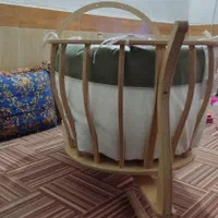گهواره نوزادی چوبی