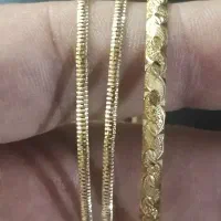 طلا کار کرده و دست دوم در حد نو