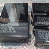 جلو مبلی چوب...