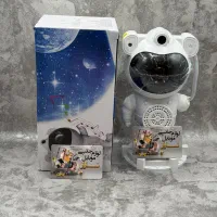 چراغ خواب اسپیکر دار فضانورد کهکشانی کنترل دار