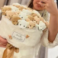 فروش انواع بوکت کاغذی و عروسکی تدی و دسته گل