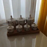 سرویس پاسماوری با سینی چوبی