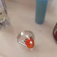 انگشتر نقره متبرک شده حرم