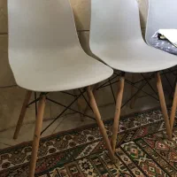 صندلی پایه چوبی ایفلی