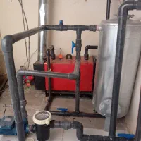 موتورخانه استخر ولوله کشی ساختمان وویلا