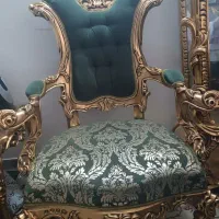 فروش فوری مبل ۹نفره ورق طلا