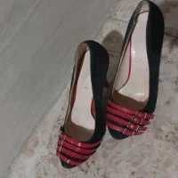 کفش مجلسی پاشنه دار زیبا|کیف، کفش، کمربند|کردکوی, |دیوار