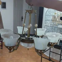 لوستر برنز ۶ شاخه