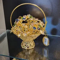 سبدگُل عروس آبطلا امارات با سنگهای سوارسکی وارداتی
