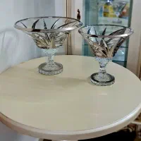 ست کریستال اصل نقره کار سنگین ،ظرف میوه و آجیل|ظروف سرو و پذیرایی|تهران, افسریه جنوبی|دیوار