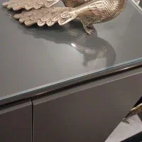 مجسمه برنجی طاووس