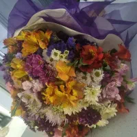 دسته گل طبیعی خیلی بزرگ