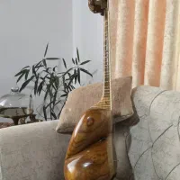 تار حرفه‌ای ساخت استاد «پویا زارعی» - مدل ۱۴۰۰|سازهای سنتی|چالوس, |دیوار