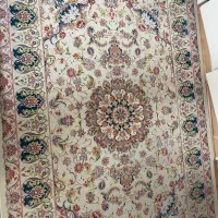 فرش ماشینی کل ابریشم