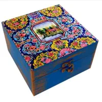 آموزش‌ نقاشی روی جعبه چوبی|خدمات آموزشی|مشهد, سعد آباد|دیوار